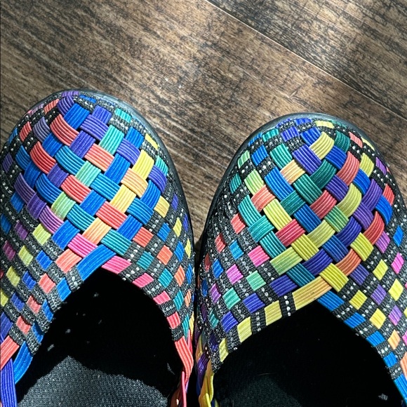 bernie mev. Multicolor Woven Wedges - Picture 10 of 13